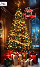 Funda para Puerta Navidad Diseños 🎇✨