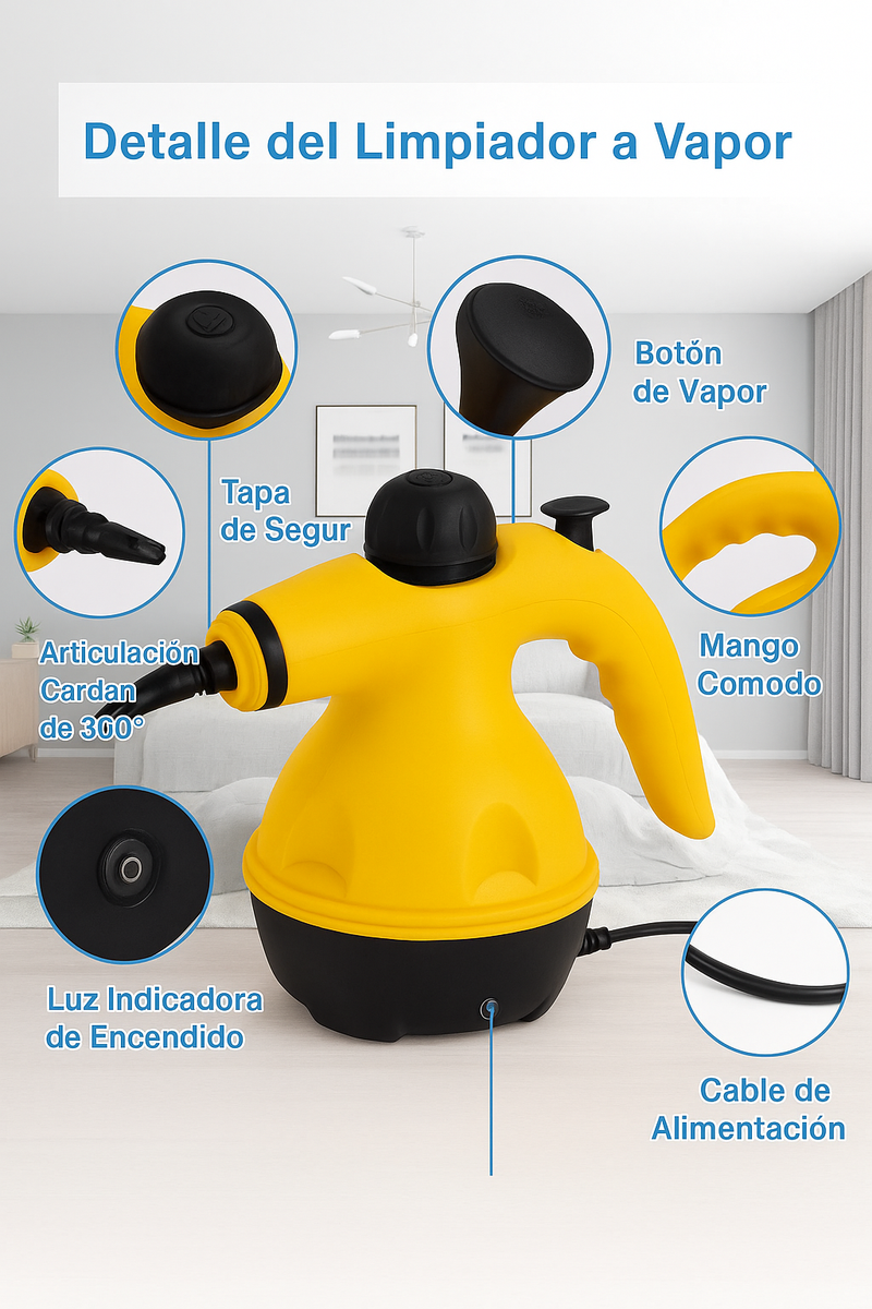 🚨[BLACK FRIDAY]🚨 🎇 LIMPIADOR A VAPOR 🎇